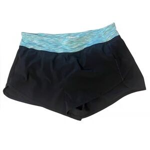 Forever 21 Women's Black Wide Waistband Running Athletic Short Size Large